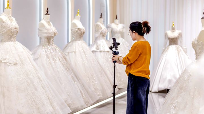 Bridal Town Rushing to Complete “Sweet Orders”