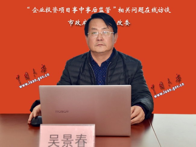 企业投资项目事中事后监管
