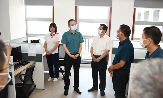 车照启赴金安区,裕安区调研"重畅决"工作