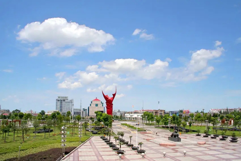 市民广场_六安市人民政府