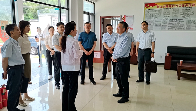 省住建厅党组书记,厅长常业军到我市调研乡村振兴和传统村落保护利用