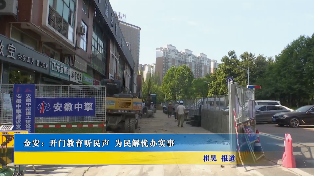 金安：开门教育听民声 为民解忧办实事