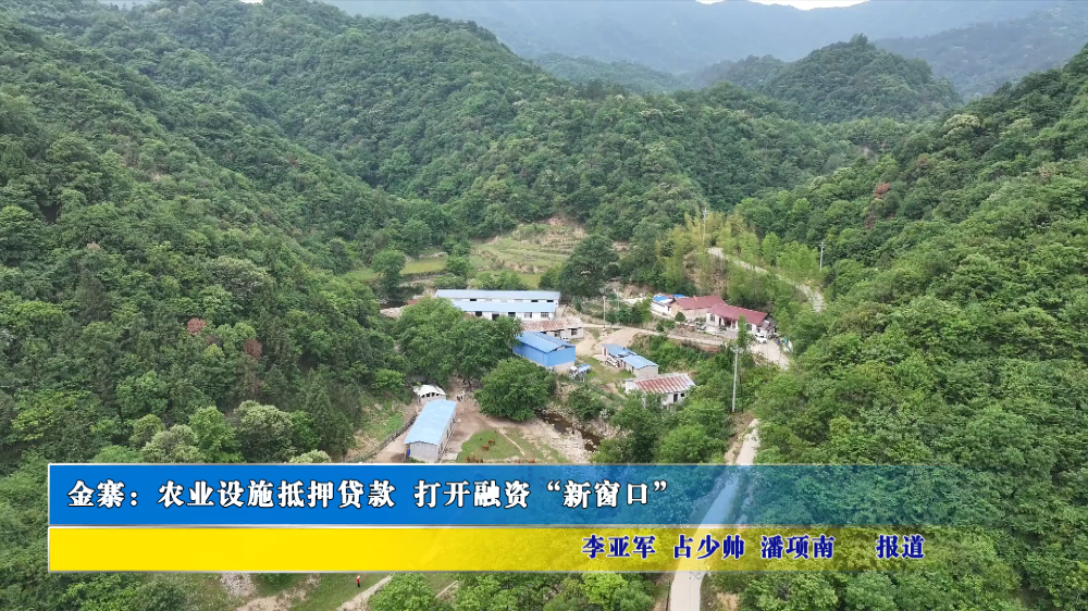 金寨：农业设施抵押贷款 打开融资“新窗口”