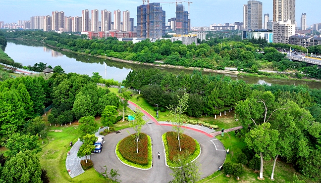 城市“绿肺”天然“氧吧”