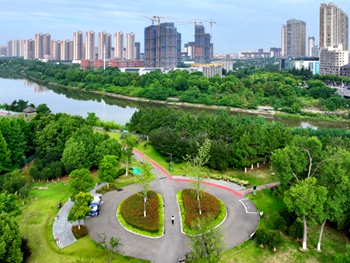城市“绿肺”天然“氧吧”