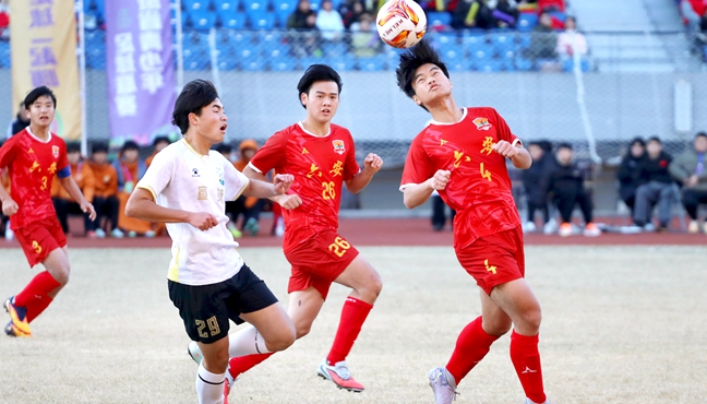 绿茵逐梦青春飞扬