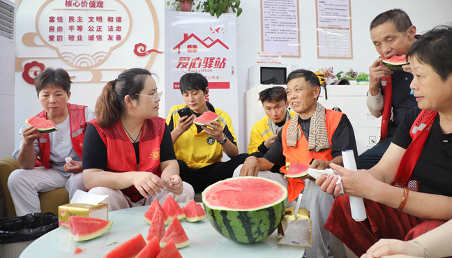请来“清凉港湾”歇歇脚