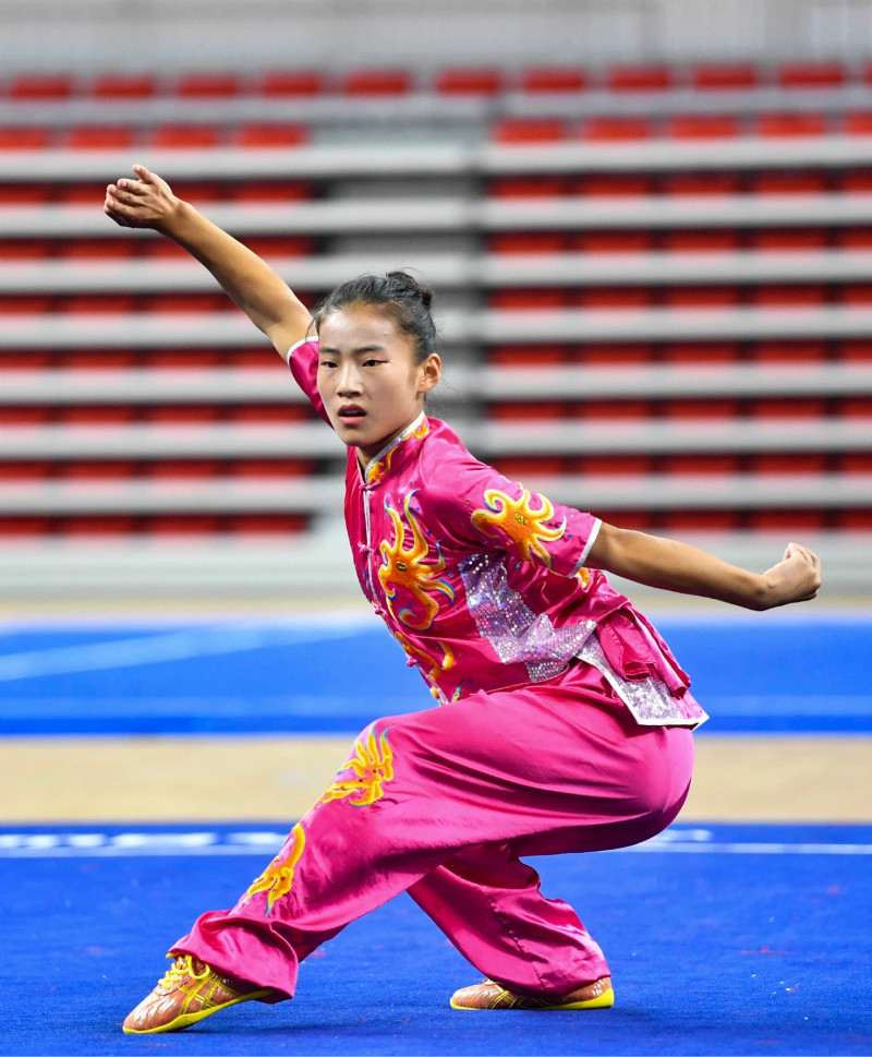 我市武术套路队参加安徽省青少年武术套路锦标赛