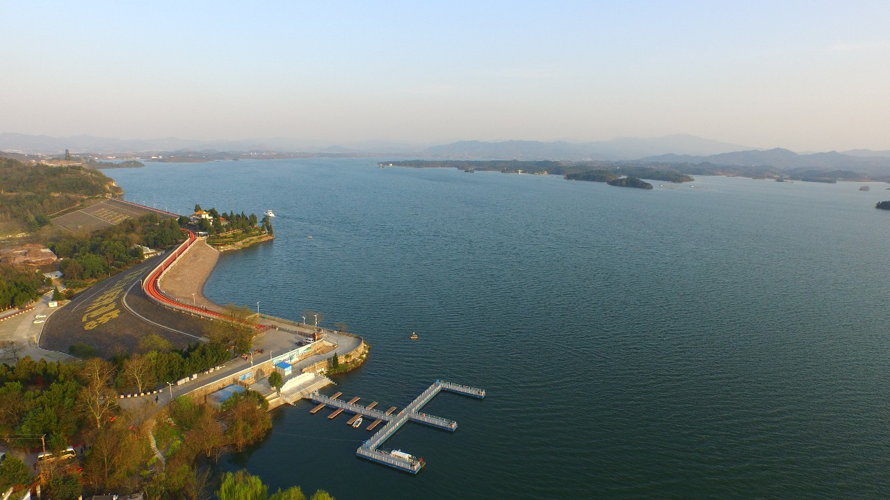 黄河龙口水库图片