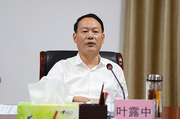 叶露中在2019年世界制造业大会六安市筹备工作领导小组会上强调